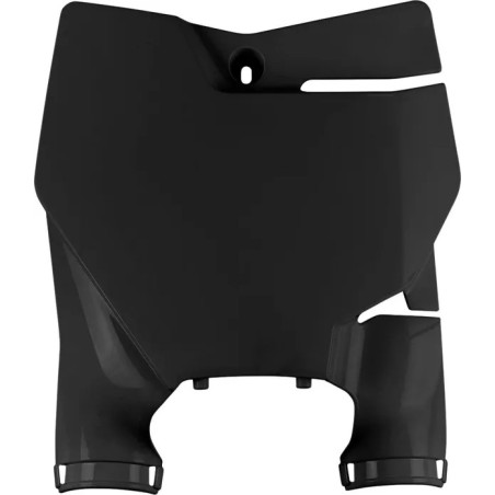 Stadium number plate with UFO fork protectors for MotoCross GAS GAS SX 65, SX 85 17/14, SX 85 19/16