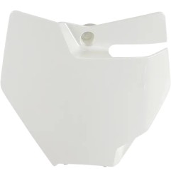 Plaque numéro avant de rechange UFO pour MotoCross KTM GAS GAS SX 85 17/14, SX 85 19/16 MC 65, MC 85 17/14, MC 85 19/16