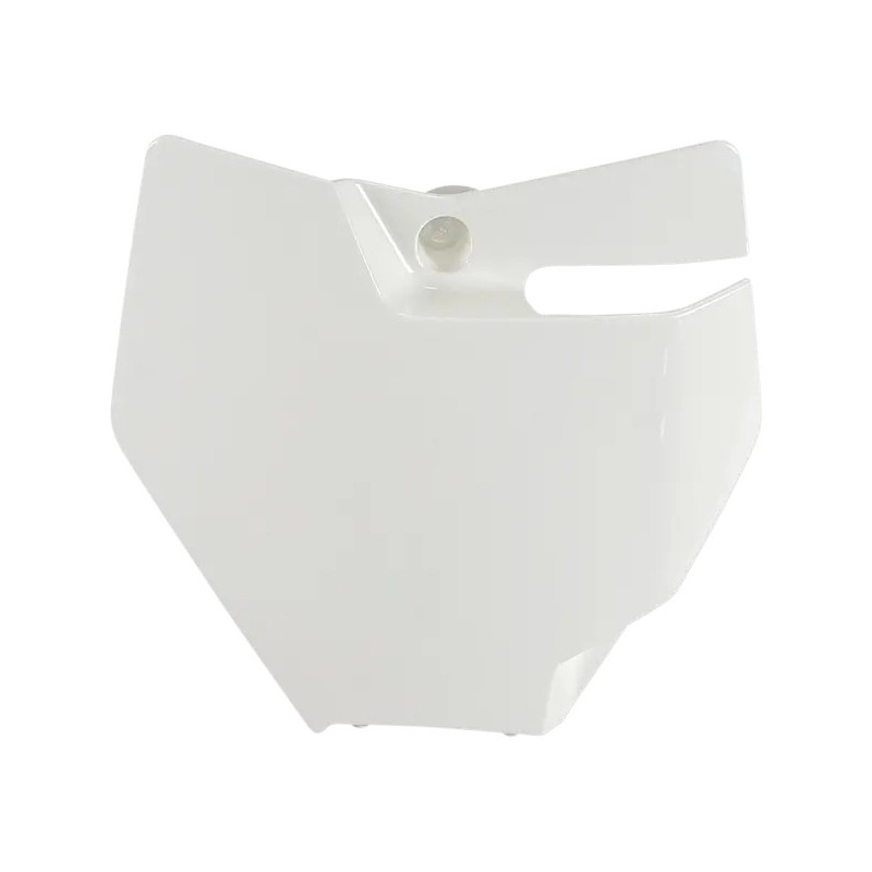 Plaque numéro avant de rechange UFO pour MotoCross KTM GAS GAS SX 85 17/14, SX 85 19/16 MC 65, MC 85 17/14, MC 85 19/16