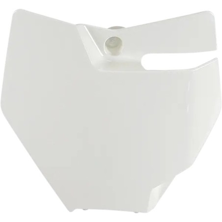 Plaque numéro avant de rechange UFO pour MotoCross KTM GAS GAS SX 85 17/14, SX 85 19/16 MC 65, MC 85 17/14, MC 85 19/16