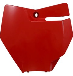 Plaque numéro avant de rechange UFO pour MotoCross KTM GAS GAS SX 85 17/14, SX 85 19/16, MC 65, MC 85 17/14, MC 85 19/16