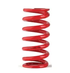 YSS -Stoßdämpferfeder 27,0 mm – 45 Nm, rot, für HONDA, HUSQVARNA, KAWASAKI, YAMAHA 125, 250, 310, 450, Baujahre 1998 bis 2021