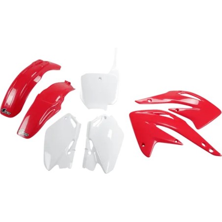 Kit plastique complet de rechange UFO pour HONDA CR 85 R, CR 85 RB de 2003 à 2008