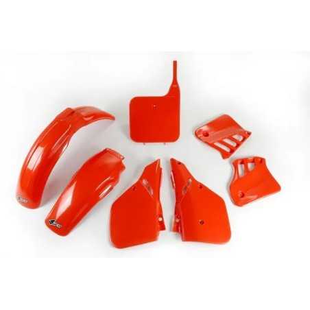 Kit carrosserie plastique de rechange UFO pour MotoCross HONDA CRF , 250 R, 250 RX, 450 R, 450 R-S, 450 RL, 45