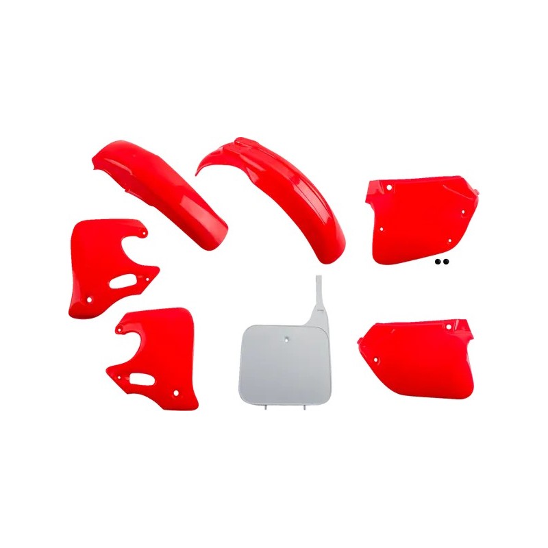 Kit carrosserie plastique de rechange UFO pour MotoCross HONDA CR 125 R, CR 250 R 1992 à 1994