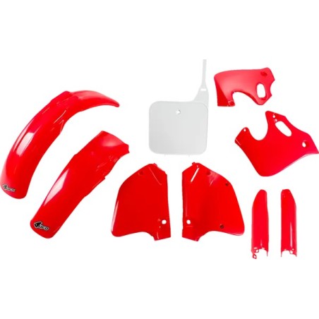Kit carrosserie plastique de rechange UFO pour MotoCross HONDA CR 125 R, CR 250 R 1992 à 1994