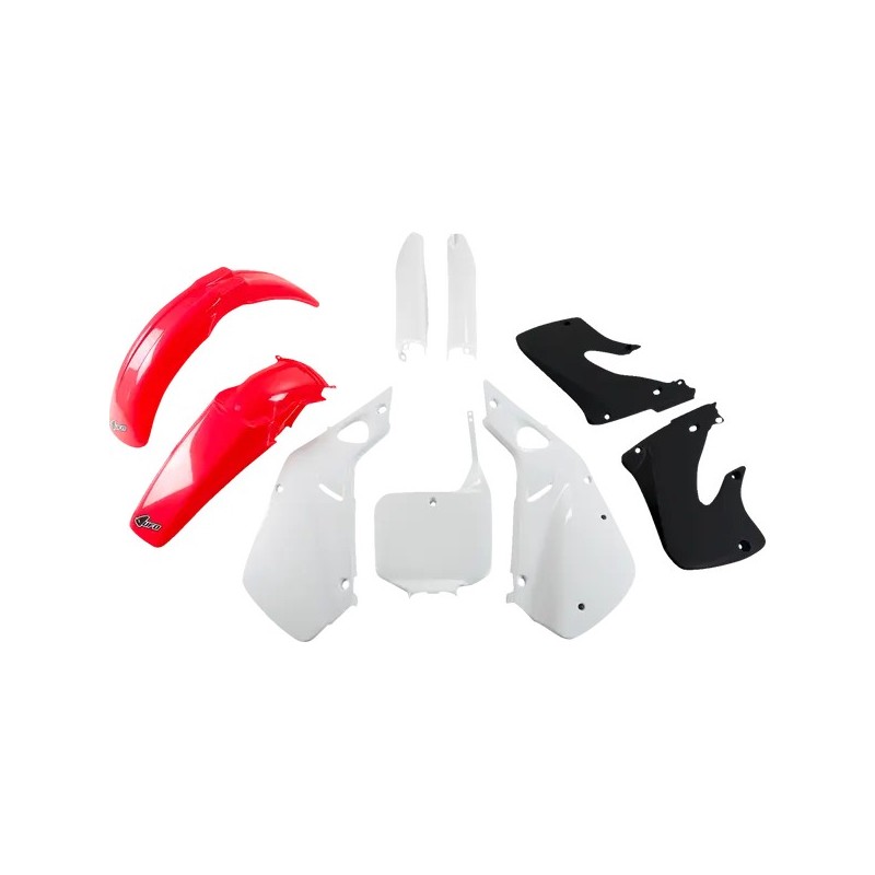 Kit Plastique Complet de Remplacement UFO pour MotoCross HONDA CR 125 R, CR 250 R 1997 à 1999