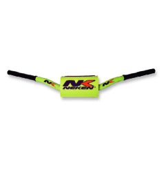 Variable diameter handlebars with tapered design NEKEN for MotoCross GAS GAS, HONDA, HUSQVARNA, KAWASAKI, KTM, SUZUKI 121C FL YE