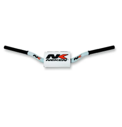 Variable diameter handlebars with tapered design NEKEN for MotoCross YAMAHA, TM RACING, SUZUKI, KTM, KAWASAKI, HUSQVARNA 121C WH