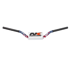Variable diameter handlebars with tapered design NEKEN for MotoCross TM RACING, KAWASAKI, GAS GAS, KTM, YAMAHA, HUSQVARNA BK/WH