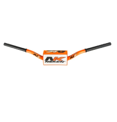 Variable diameter handlebars with NEKEN tapered design for MotoCross SUZUKI, HONDA, TM RACING, KAWASAKI, GAS GAS, KTM 121C OR/WH