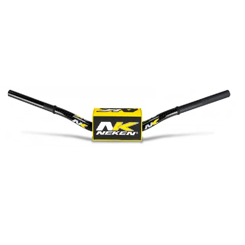 Variable diameter handlebars with tapered design NEKEN for MotoCross YAMAHA, HUSQVARNA, SUZUKI, HONDA, TM RACING, KAWASAKI BK/YL