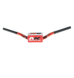 Variable diameter handlebars with NEKEN tapered design for MotoCross KTM, YAMAHA, HUSQVARNA, SUZUKI, HONDA, TM RACING 121C RD/WH