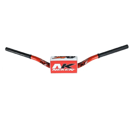 Variable diameter handlebars with NEKEN tapered design for MotoCross KTM, YAMAHA, HUSQVARNA, SUZUKI, HONDA, TM RACING 121C RD/WH