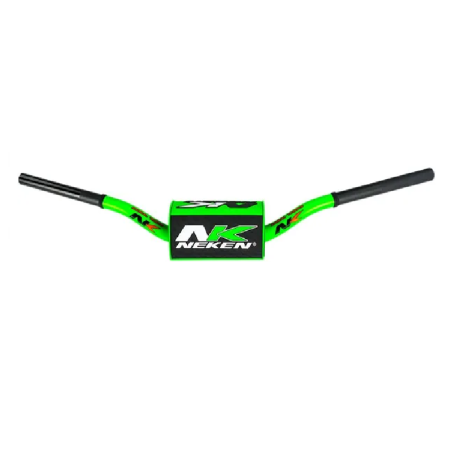 Variable diameter handlebars with tapered design NEKEN for MotoCross GAS GAS, HONDA, HUSQVARNA, KAWASAKI, KTM, SUZUKI 121C GN/BK