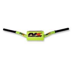 Guidon à diamètre variable avec design conique NEKEN pour MotoCross GAS GAS, HONDA, HUSQVARNA, KAWASAKI, KTM, SUZUKI 133C FL YEL