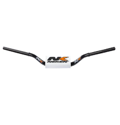 Variable diameter handlebars with tapered design NEKEN for MotoCross KAWASAKI, GAS GAS, KTM, YAMAHA, HUSQVARNA, SUZUKI 133C BK/W