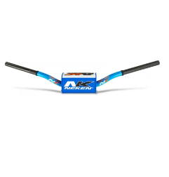 NEKEN large diameter tapered handlebars for MotoCross GAS GAS, HONDA, HUSQVARNA, KAWASAKI, SUZUKI 133C LIGHT BL/WH