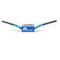 NEKEN large diameter tapered handlebars for MotoCross GAS GAS, HONDA, HUSQVARNA, KAWASAKI, SUZUKI 133C LIGHT BL/WH