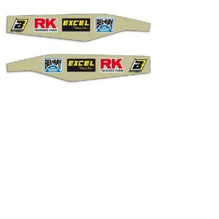 Autocollants de bras oscillant BLACKBIRD RACING pour Motocross HUSQVARNA FC 250, FC 350, FC 450, FE 250