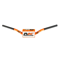 Variable diameter handlebars with tapered design NEKEN for MotoCross YAMAHA, TM RACING, SUZUKI, KAWASAKI, HONDA K-BAR FL OR/WH