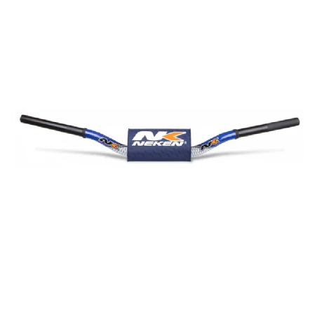 NEKEN large diameter handlebars with tapered design for MotoCross KAWASAKI, GAS GAS, KTM, YAMAHA, HUSQVARNA, SUZUKI K-BAR WH/BL