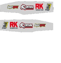 Autocollants de bras oscillant BLACKBIRD RACING pour Motocross HUSQVARNA FC 250 et FC 350