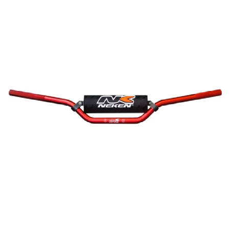 NEKEN alloy handlebars for MotoCross HONDA, KAWASAKI, SUZUKI, YAMAHA year 2000 to 2025 BAR CRF/KXF RED