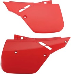 Stadium number plate with UFO fork protectors for MotoCross GAS GAS SX 65, SX 85 17/14, SX 85 19/16