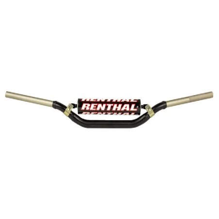 Guidon Twinwall® RENTHAL pour MotoCross KAWASAKI, KTM, SUZUKI, YAMAHA, HONDA 993 BLK