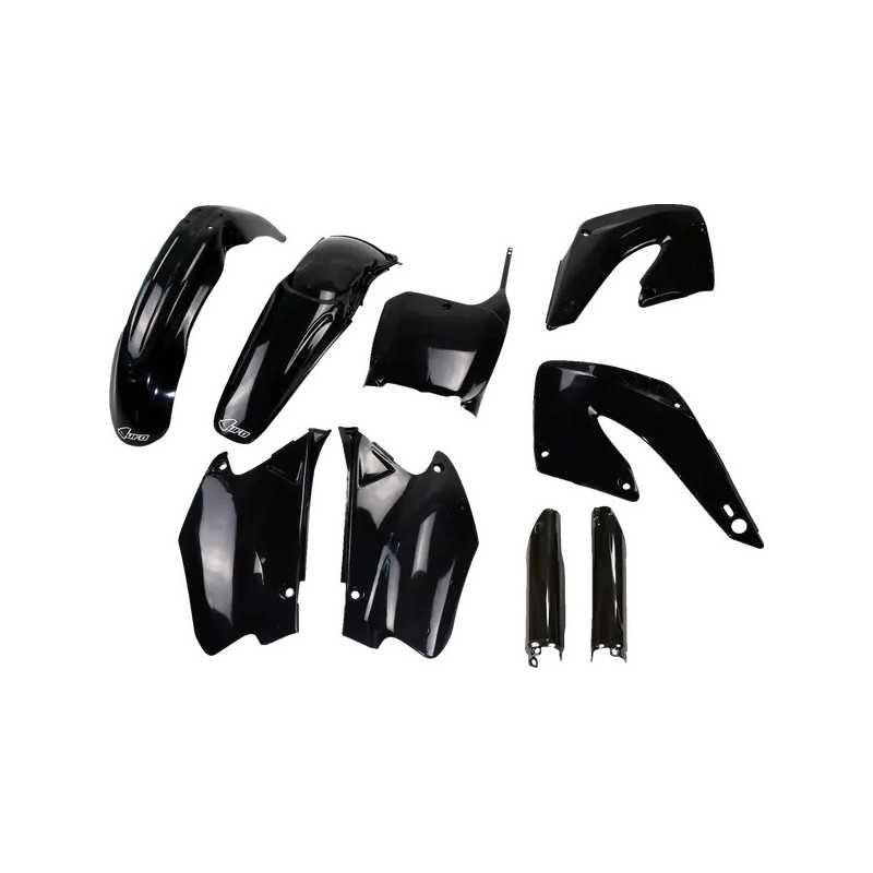 Kit completo de recambio de plástico « UFO » para HONDA CR 125 R y CR 250 R de 2000 a 2001 - Ref. HOKIT100F@