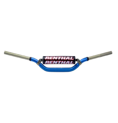 Guidon Twinwall® RENTHAL pour MotoCross HONDA XR 650 R, XR 250 R, XR 400 R, CR 500 R, XR 600 R, 918 BLK, TITAN, BLUE