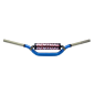 Guidon Twinwall® RENTHAL pour MotoCross HONDA XR 650 R, XR 250 R, XR 400 R, CR 500 R, XR 600 R, 918 BLK, TITAN, BLUE