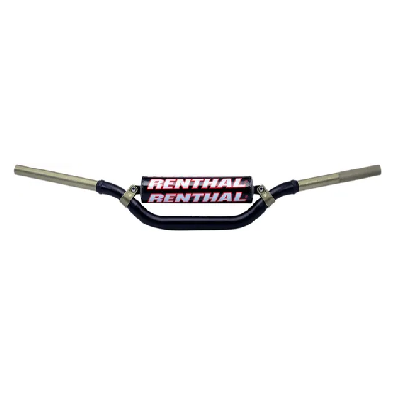 Guidon Twinwall® RENTHAL pour MotoCross HONDA XR 650 R, XR 250 R, XR 400 R, CR 500 R, XR 600 R, 918 BLK, TITAN, BLUE