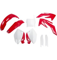 Kit completo de recambio de plástico « UFO » para HONDA CRF 250 R de 2006 a 2007 - Ref. HOKIT105F@