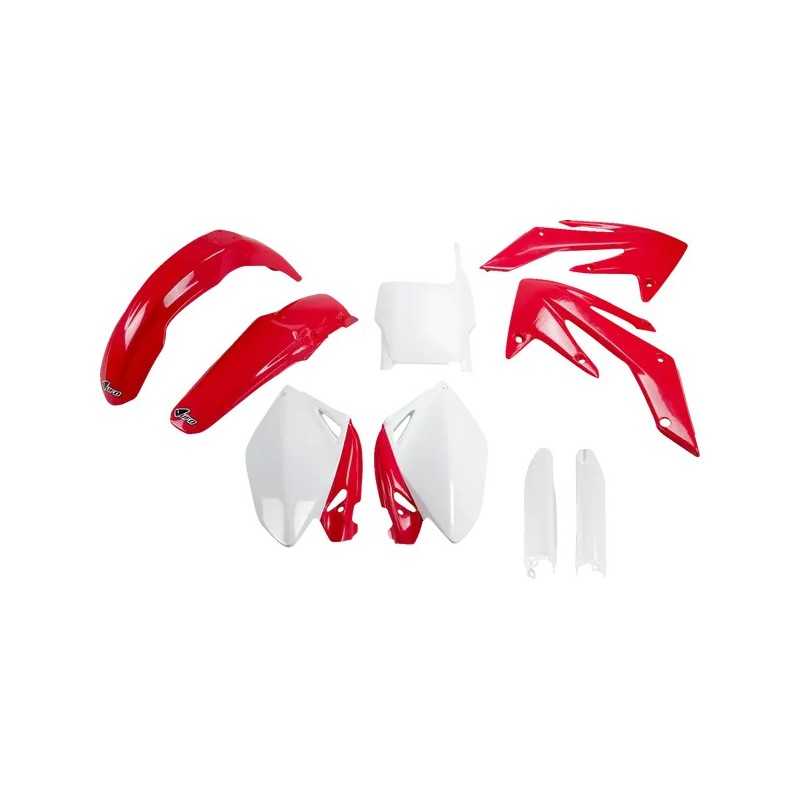 Kit carrosserie plastique de rechange UFO pour MotoCross HONDA CRF , 250 R