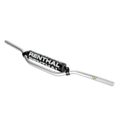 Guidon tout-terrain 7/8" RENTHAL pour MotoCross HONDA, KTM, SUZUKI, YAMAHA, KAWASAKI 22mm 790 CR LOW SLV