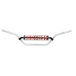 Guidon tout-terrain 7/8" RENTHAL pour MotoCross KAWASAKI KLR 650, KLR 650 ABS 22 VINTAGE 837MID SLV