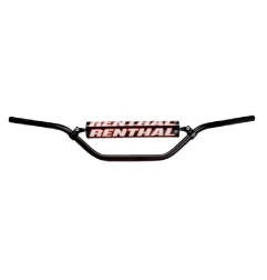 Guidon 809 RC High RENTHAL pour MotoCross HONDA, KAWASAKI RC809 HI BK, RC809 HIGH SI