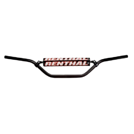 Guidon 809 RC High RENTHAL pour MotoCross HONDA, KAWASAKI RC809 HI BK, RC809 HIGH SI