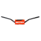 Handlebar O2 SCAR for MotoCross HONDA CRF150 HANDLEBAR O2 HI BK/OR PAD