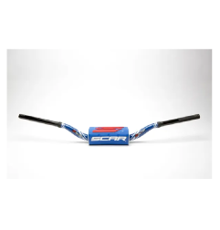 Handlebar O2 SCAR for MotoCross HONDA CRF150 HANDLEBAR O2 HI BL/BL PAD
