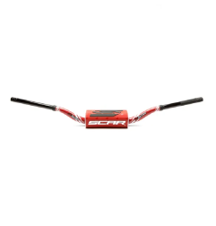 Handlebar O2 SCAR for MotoCross HONDA CRF150 HANDLEBAR O2 HI RD/RD PAD