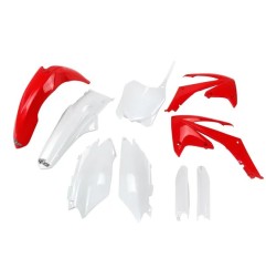 Kit Plastique Complet de Remplacement UFO pour MotoCross HONDA CRF 250 R, CRF 450 R