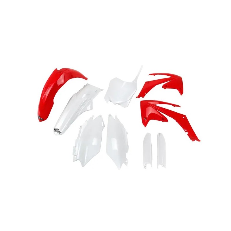 Kit Plastique Complet de Remplacement UFO pour MotoCross HONDA CRF 250 R, CRF 450 R