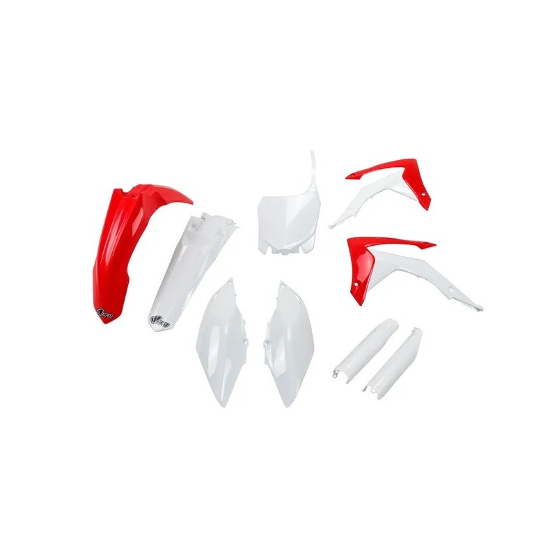 Kit Plastique Complet de Remplacement UFO pour HONDA CRF 250 R, CRF 450 R de 2013 à 2017