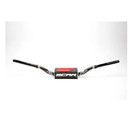 Guidon O2 SCAR pour MotoCross YAMAHA HANDLEBAR O2 YAM BK