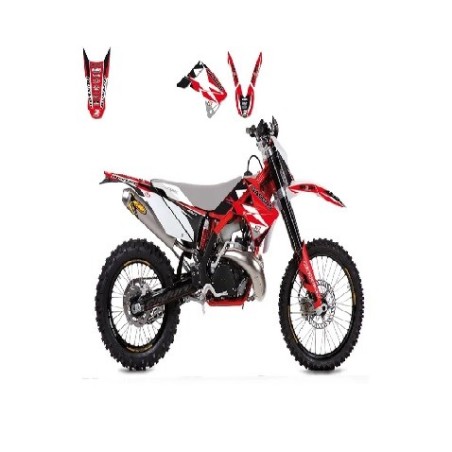 Kits déco Dream 3 BLACKBIRD RACING pour motocross GAS GAS EC 125 RACING,EC 200,EC 250,EC 250 E