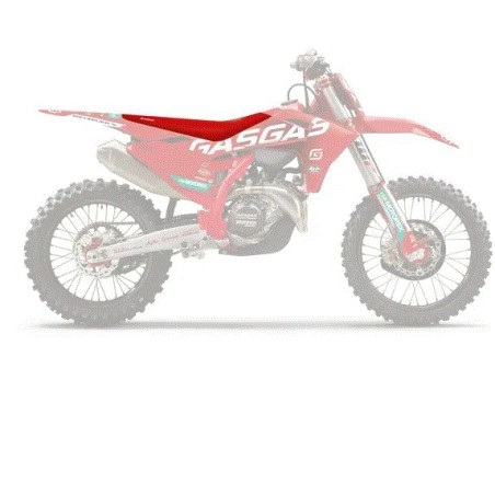 Replica seat cover Team BLACKBIRD RACING for motocross GAS GAS EC 250, EC 250 F, EC 300, EC 350 F