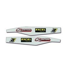Autocollant de bras oscillant GasGas 2021 BLACKBIRD RACING pour motocross GAS GAS EC 250,EC 250 F,EC 300,EC 350 F